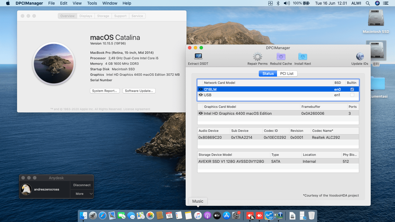 Lenovo Thinkpad X240 6th [Haswell   Intel HD 4400] 1